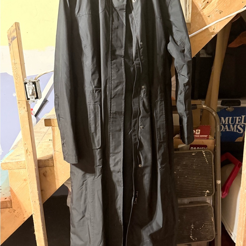 L.L. Bean Women's Black Trench Coat